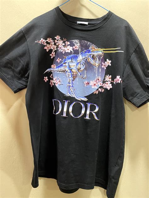 dior soryama shirt|sorayama tyrannosaurus shirt.